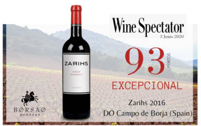 Zarihs excepcional y destacado en Wine Spectator