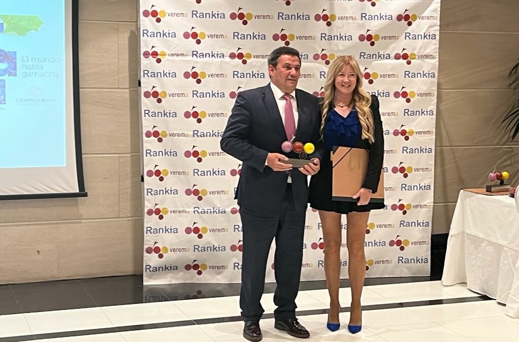 La DOP Campo de Borja recibe el Premio a la Mejor CRDO de Vino del año 2022 en los Premios Verema