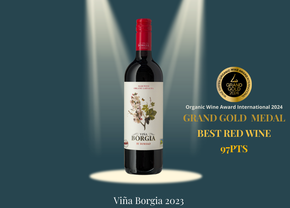 Bodegas Borsao gana el premio “Mejor vino tinto español”, con gran medalla de oro en el concurso ecológico Wine System