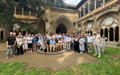Ciencia y vino se dan la mano en la DOP Campo de Borja: 75 investigadores europeos de ‘Oxides for Energy Applications: Bridging Experiment and Theory to Understand Functionality’ visitan Veruela