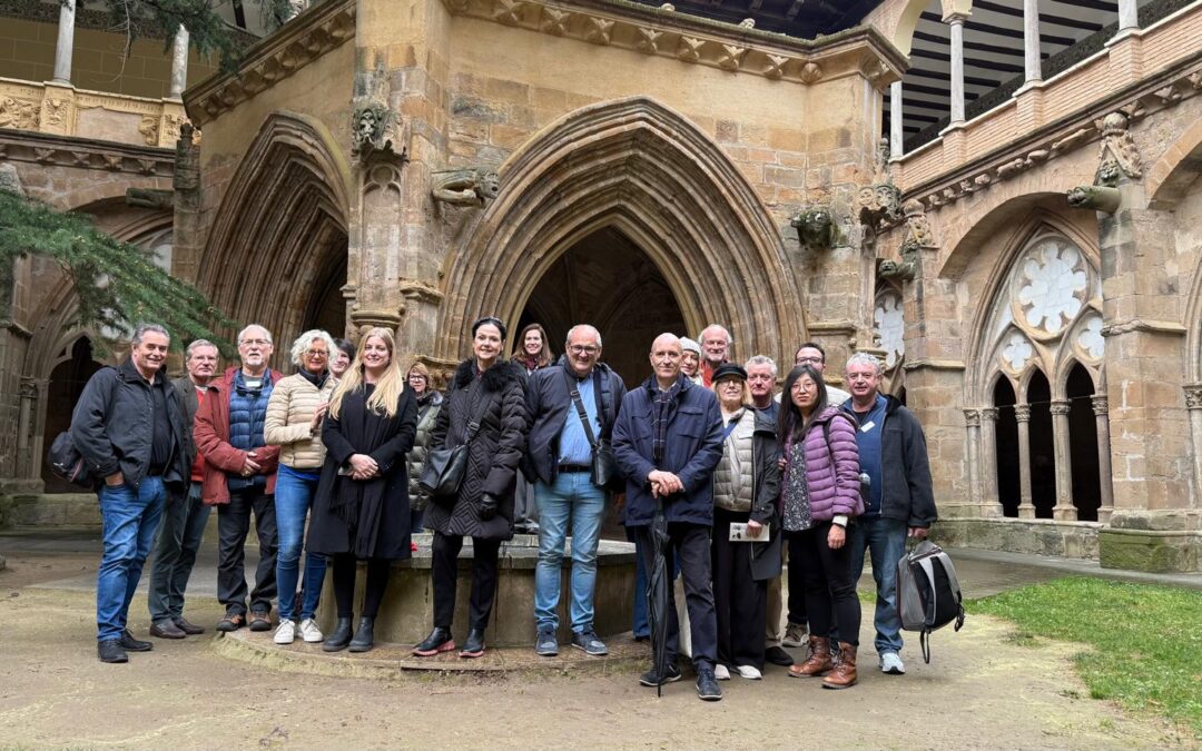 Los Masters of Wine visitan el Monasterio de Veruela y descubren el origen de la Garnacha