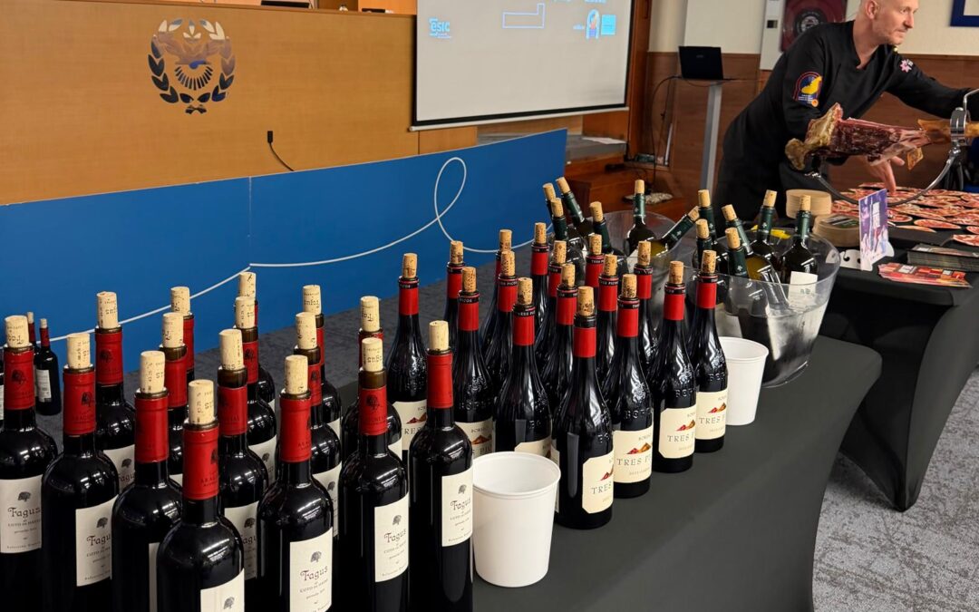 La DOP Campo de Borja y el DOP Jamón de Teruel protagonizan un maridaje excepcional en el XX Aniversario EMBA Aragón de ESIC