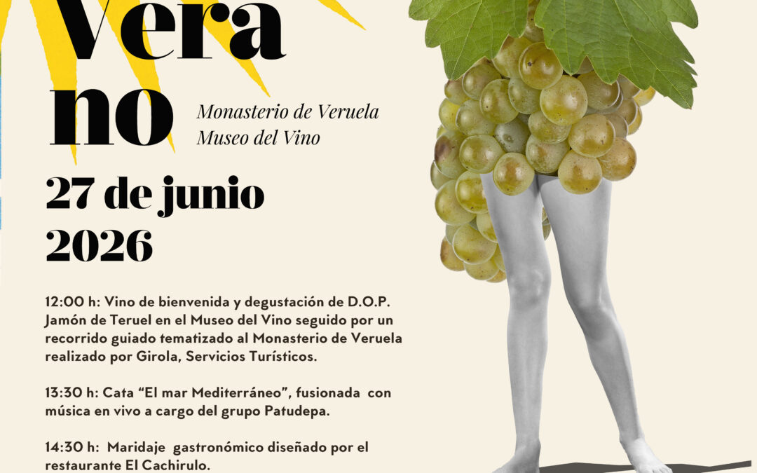 Cata de Verano 2026: vino, música, patrimonio y gastronomía en Veruela