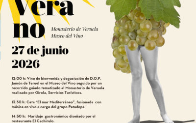 Cata de Verano 2026: vino, música, patrimonio y gastronomía en Veruela